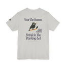Hockey T-Shirt - Parking lot Drinks Printify