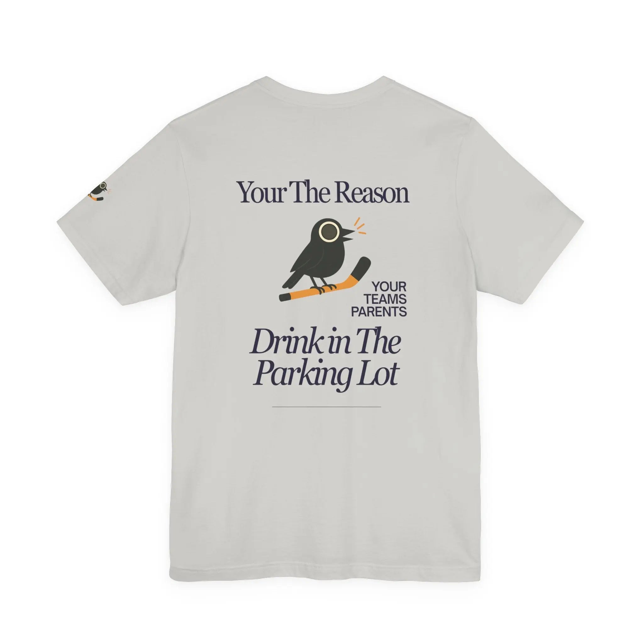 Hockey T-Shirt - Parking lot Drinks Printify