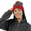 Copy of Embroidered Pom-Pom Knit Beanie — Cozy Winter Hat with Subtle Logo Printify