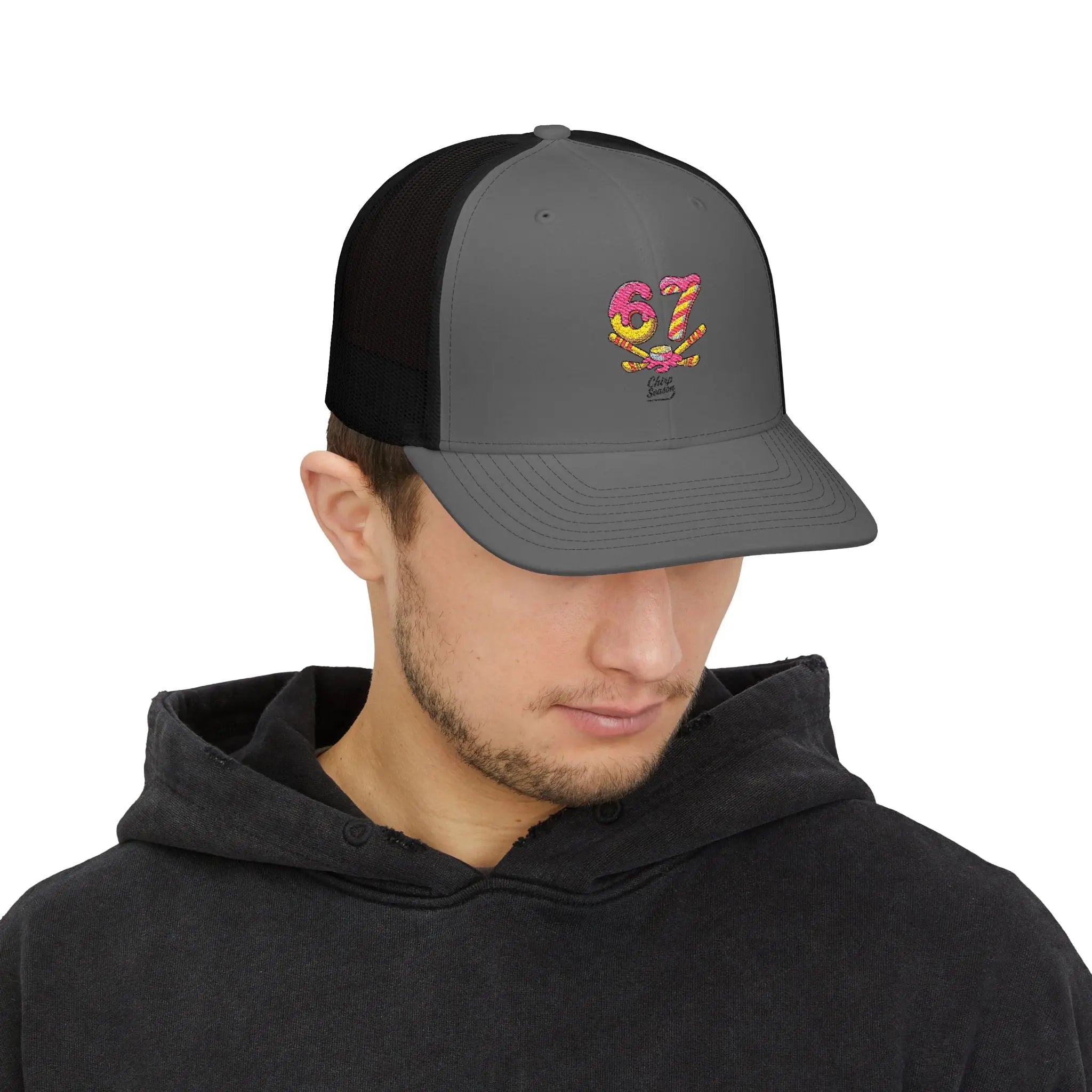 67 Frosting Trucker Hat Printify