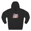 Patriotic 'Puck Off USA' Fleece Hoodie — Canada Flag Graphic Pullover Printify