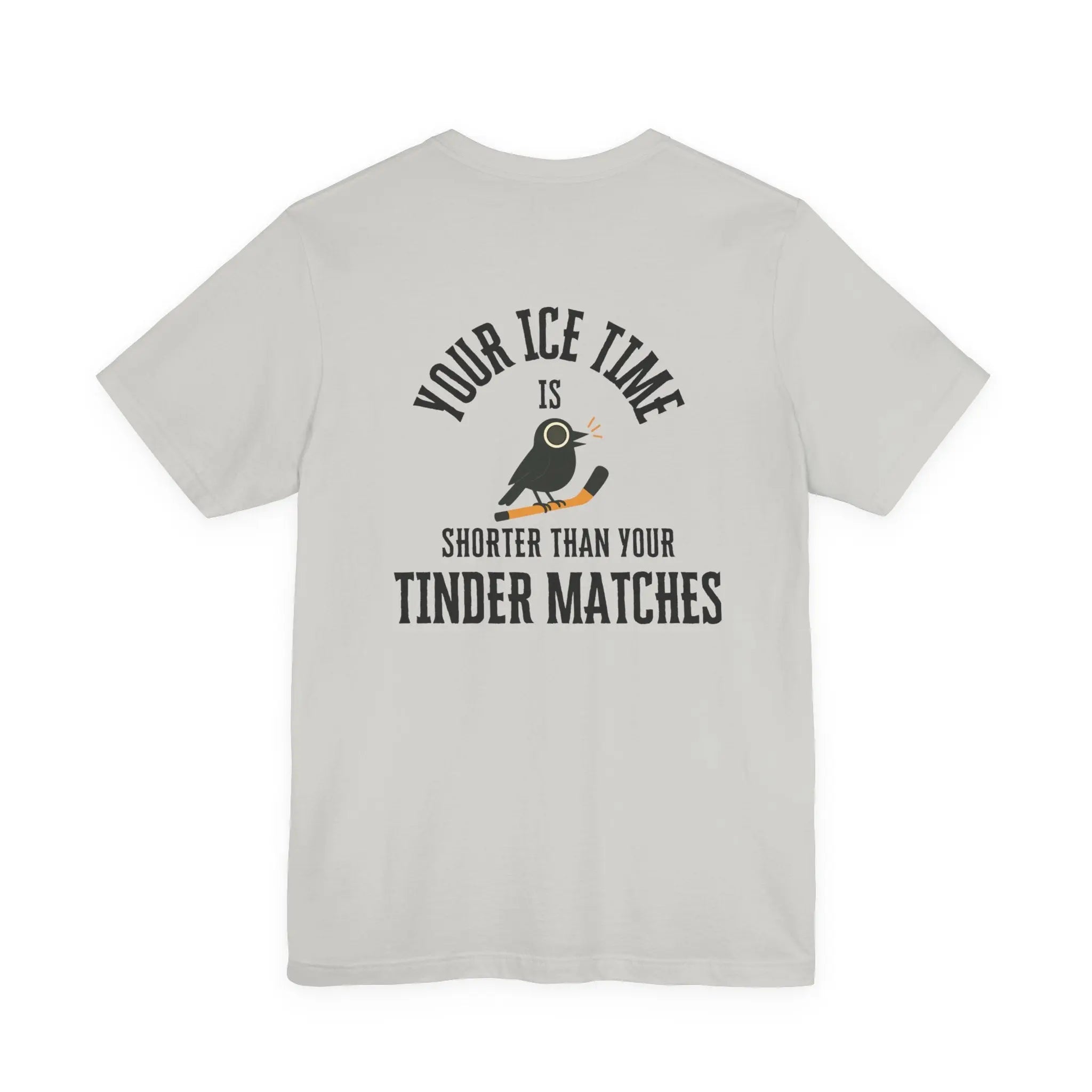 Hockey T-Shirt - Ice Time Shorter Tinder Printify