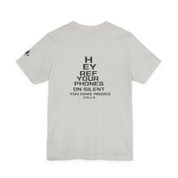 Hockey T-Shirt - Phones on Silent Printify