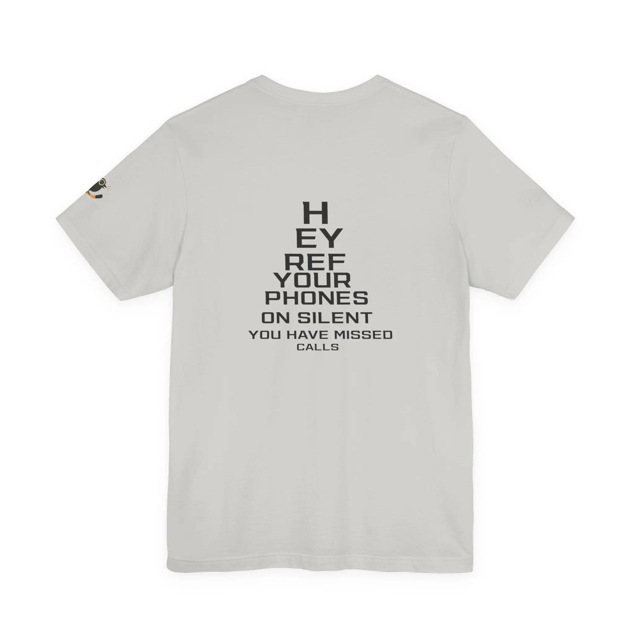 Hockey T-Shirt - Phones on Silent Printify