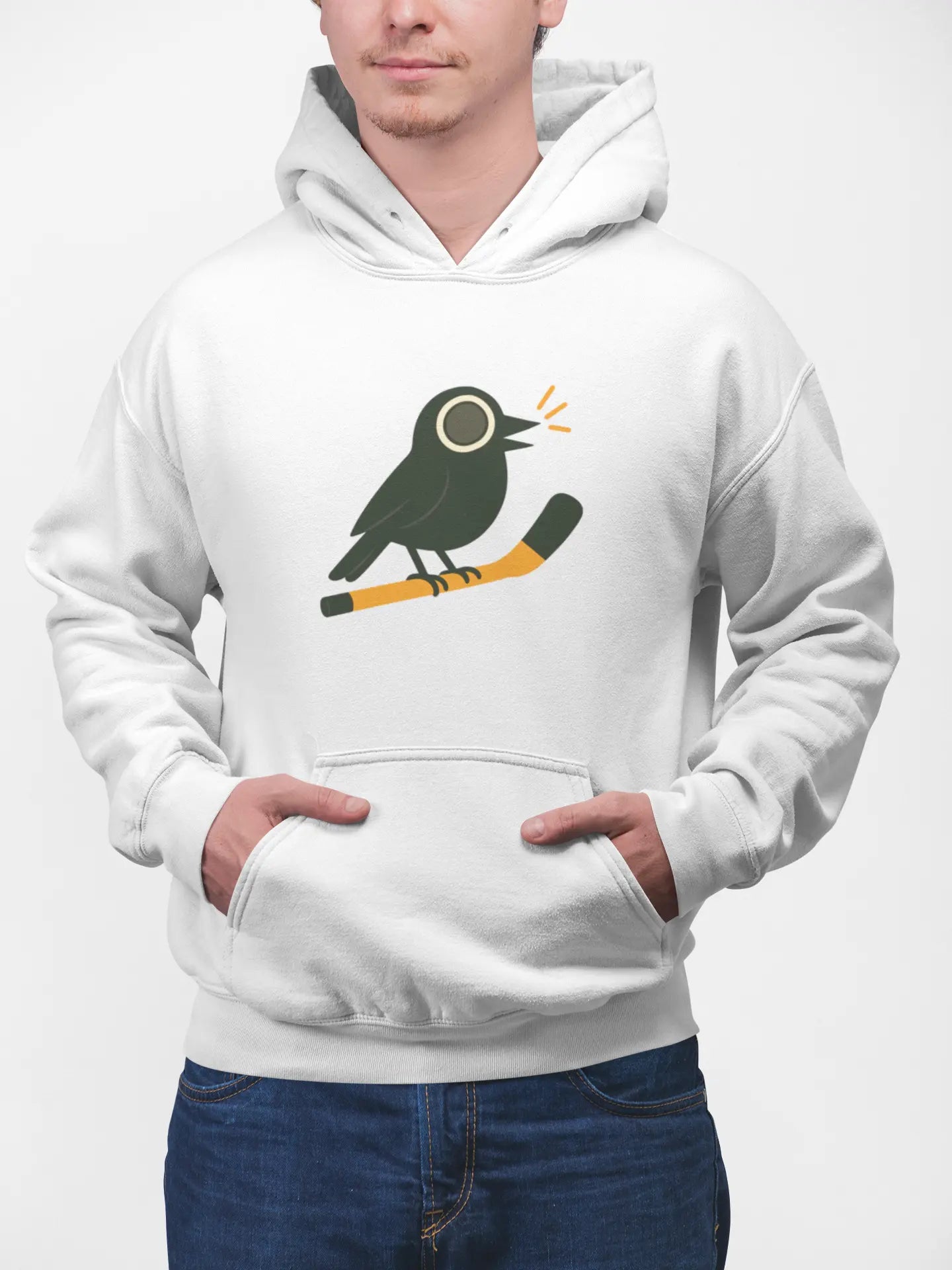 Hockey Hoodie - Bird Logo