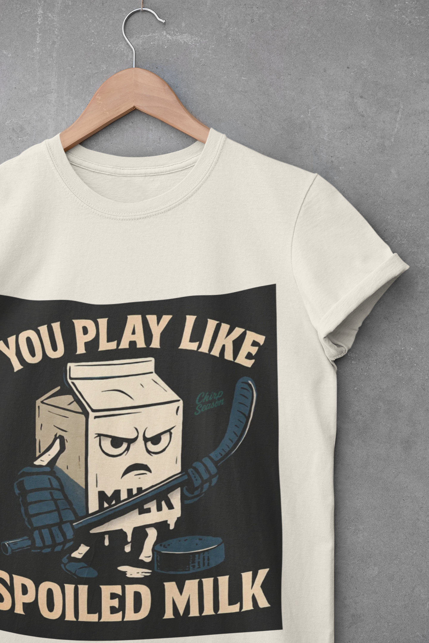 Chirp Season - You Play Like Spoiled Milk - Youth Tee