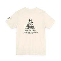Hockey T-Shirt - Phones on Silent Printify