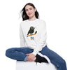 Hockey Sweatshirt -  Chirp Bird Graphic -Womens Printify