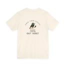 Hockey T-Shirt - Your Coach Know Your out Here Printify