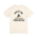Hockey T-Shirt - Ice Time Shorter Tinder Printify
