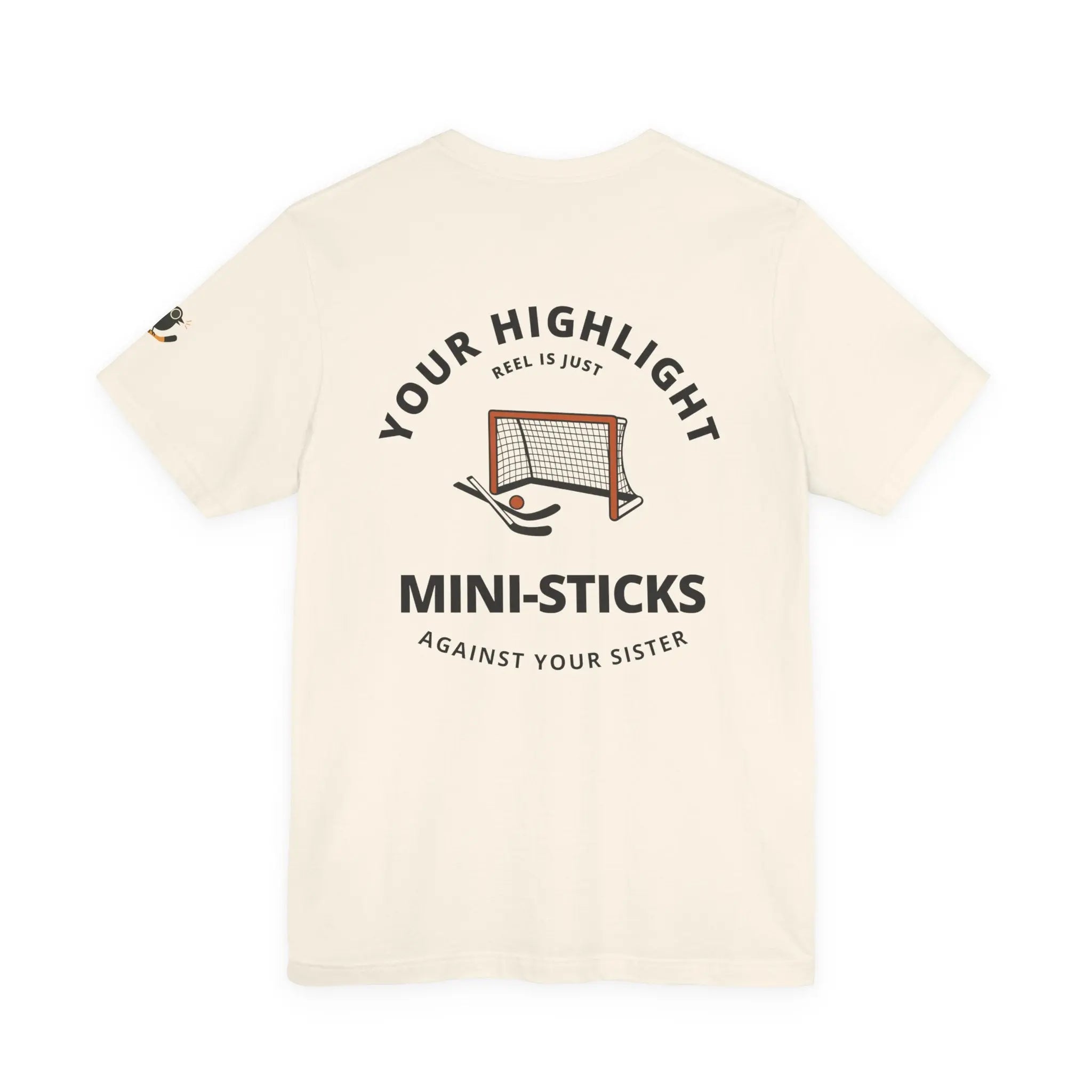 Hockey T-Shirt - Highlight Reel Mini-Sticks Printify